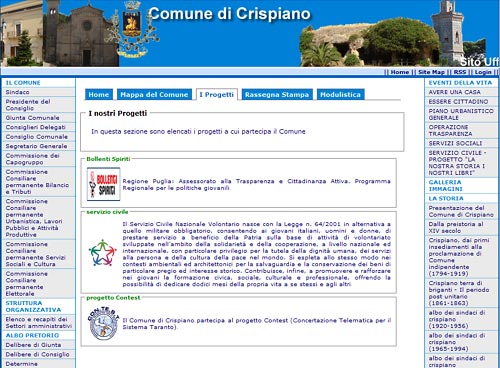 vai al sito del Comune di Crispiano