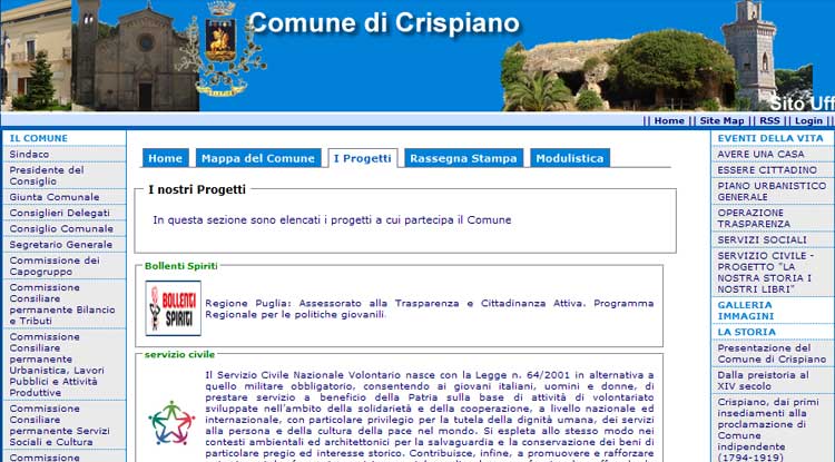vai al sito del Comune di Crispiano
