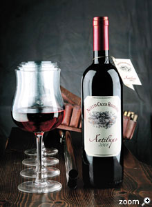 bottiglia vino Antilupo