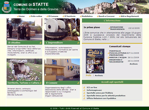 vai al sito del Comune di Statte